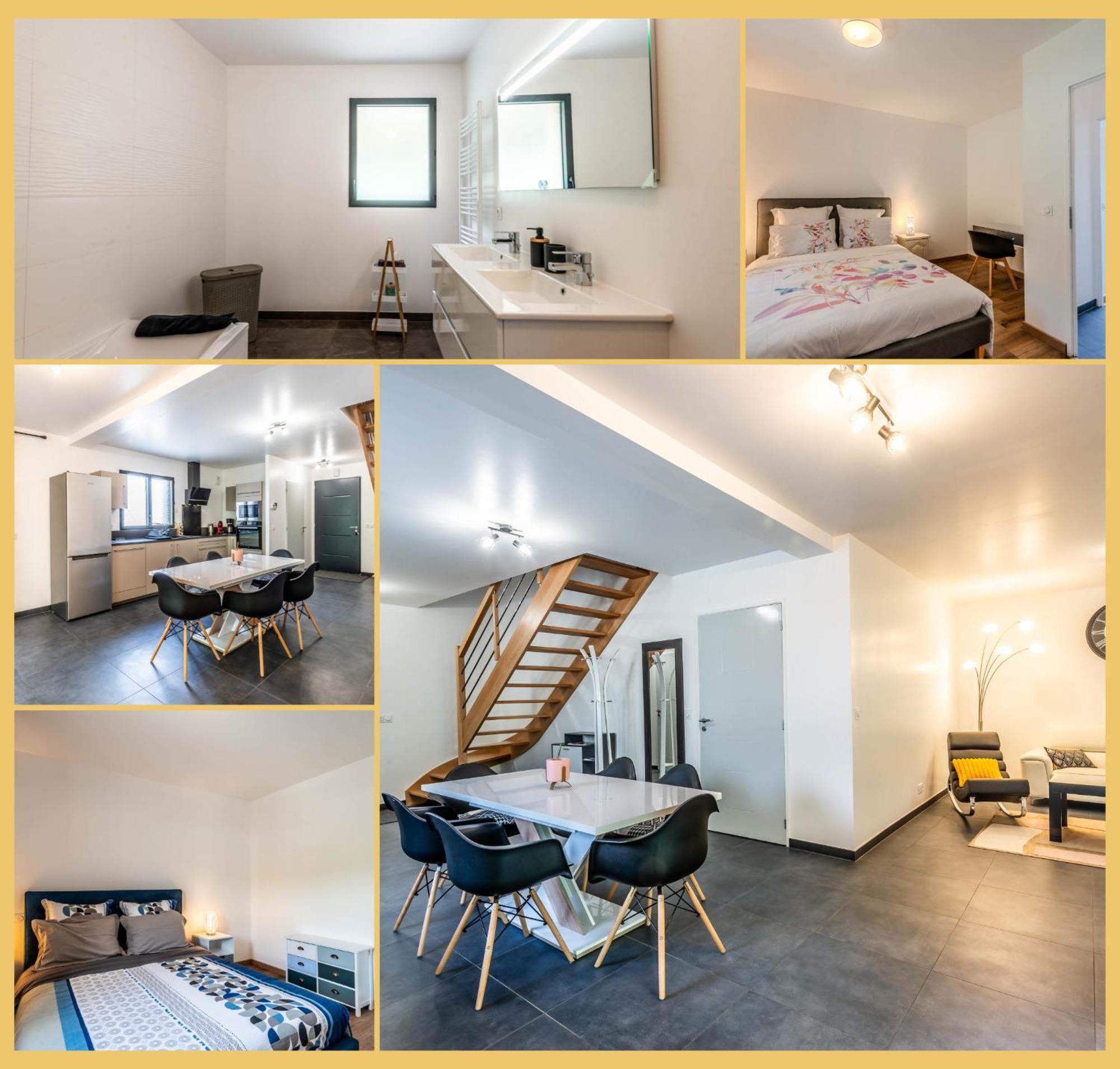 Chic Vanilla Home, Maison Moderne Entre Annecy Et Geneve Cruseilles